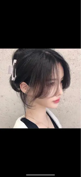 セミロング 韓国 / 中国ヘア 🦋Noniのヘアスタイル