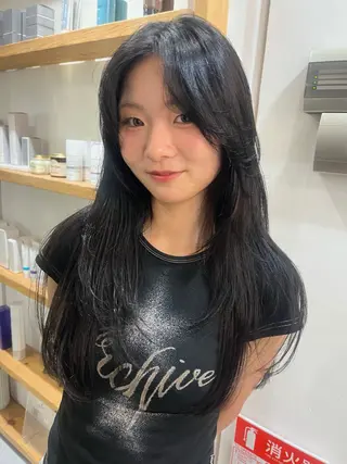ロング カラー 🎀Yamasaki Yui🎀のヘアスタイル