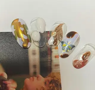 ネイル ゆびノさき茨木店 ニュアンス/アートのネイルデザイン