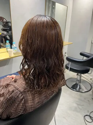 パーマ 【arc】 佐藤未希穂/レイヤーのヘアスタイル