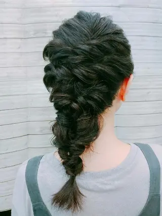 セミロング カット&セット専門店　Latte(ラテ)所属・HORI 　tのヘアスタイル