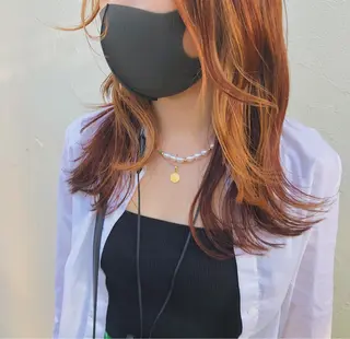 ミディアム カラー パーマ ヘアアレンジ 【ツヤ髪美容師】 ツダケイスケのヘアスタイル