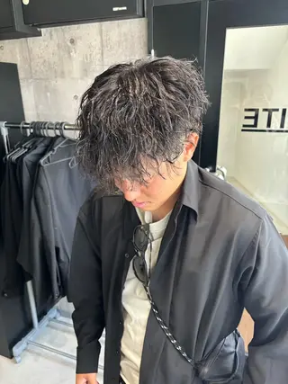 パーマ メンズ _white【京橋店】所属・_WHITE / KENTOのヘアスタイル