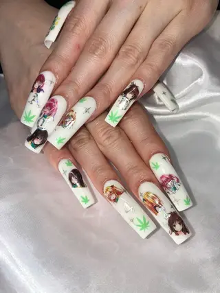 ネイル Nail ヌシん家 AKANEのネイルデザイン