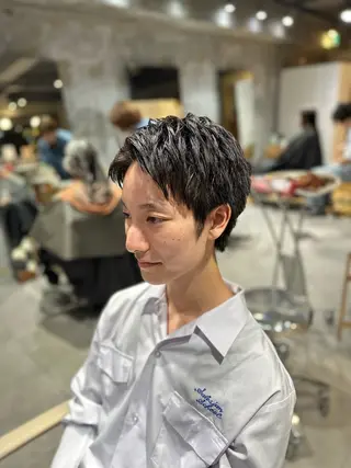 ショート 似合わせスタイル 山本風太のヘアスタイル