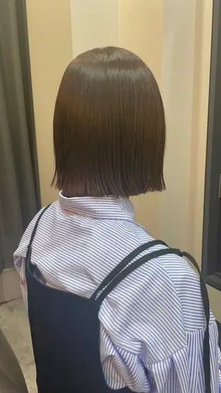 ショート ボブ/髪質改善/ soiナカジママドリのヘアスタイル