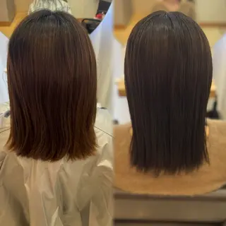 ミディアム Agu hair 粉河のヘアスタイル