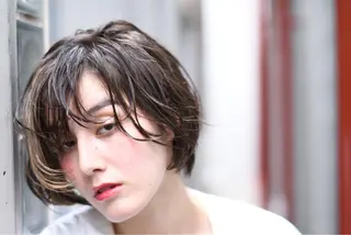 ショート カラー パーマ Graph. （グラフ）立川🪽✨のヘアスタイル