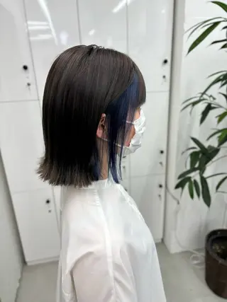 ミディアム カラー 🐶ひかる🐶 JILLSTUDIOのヘアスタイル