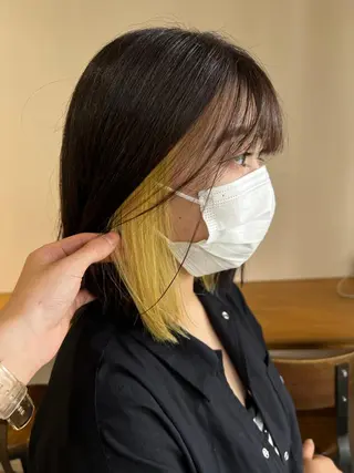 ミディアム 金子 廉のヘアスタイル