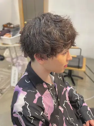 パーマ 中津/梅田/赤み消し /髪質改善/愛芽のヘアスタイル