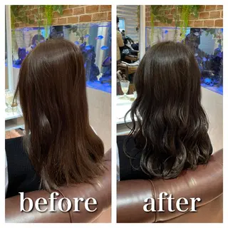 カラー ミヤザキ タクトのヘアスタイル