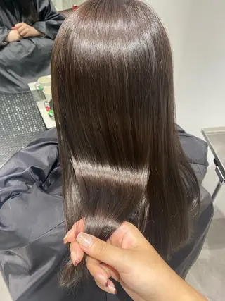 ロング カラー SALOWIN銀座Suite所属・長谷川 なつみのヘアスタイル