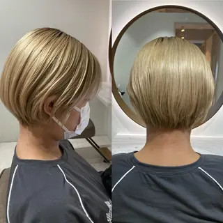 ショート schon所属・み うのヘアスタイル