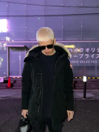 カラー メンズ ハイトーン/ピンク カラー/めい🎀のヘアスタイル