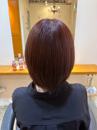 ショート Kaede🪽透け感 【渋谷/上野】のヘアスタイル