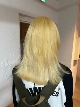 セミロング tokute 中野真咲🐺のヘアスタイル