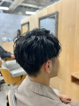 ショート パーマ ナカジマ ハルカのヘアスタイル