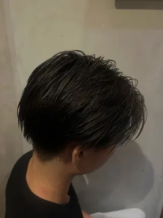 パーマ メンズ 和 真のヘアスタイル
