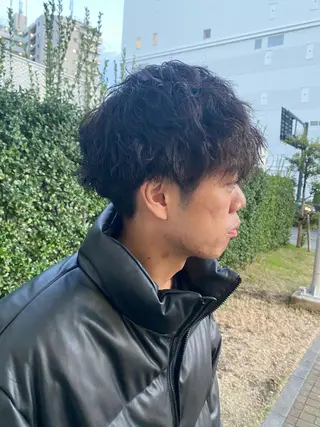 ショート パーマ メンズ メンズパーマの達人 /タカシマ　ダイスケのヘアスタイル