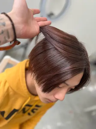 カラー メンズ メンズカットカラー 心斎橋/松平和樹のヘアスタイル