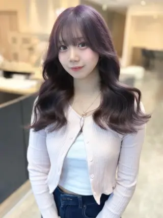 ロング kanato🇰🇷 【札幌韓国ヘア】のヘアスタイル