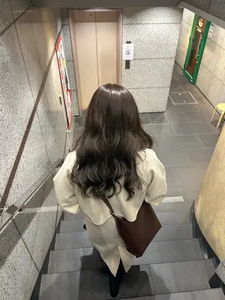 ロング カラー 🐱髪質改善/カット モデル あずさ🐱のヘアスタイル