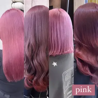 カラー KANA🎀韓国 🇰🇷ハイライトのヘアスタイル