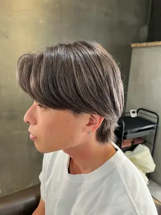 メンズ 阿部 翔一郎/暖色系カラーのヘアスタイル