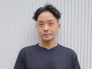 ショート メンズ パーマ 大江 聖のヘアスタイル