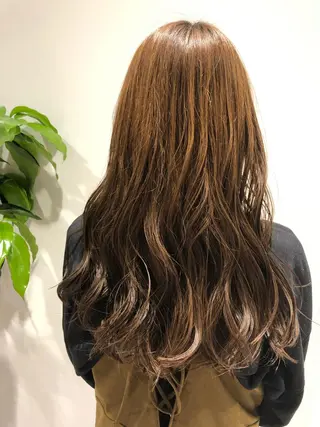 ロング 田島 夏奈のヘアスタイル
