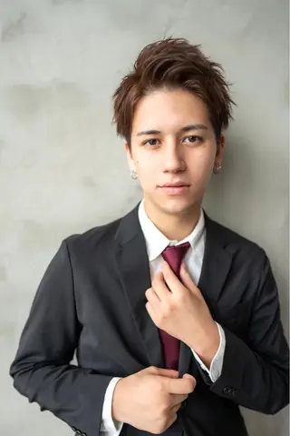 ミディアム パーマ メンズ FM【エフエム】HAVANA所属・💈圧倒的メンズ特化 明大前美容師💈のヘアスタイル