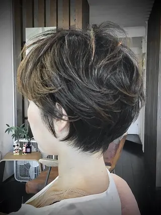 ショート ease hair design所属・イーズヘアーデザイン 生駒雅己のヘアスタイル