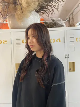 ロング カラー YURAGI🌿 SAKIのヘアスタイル