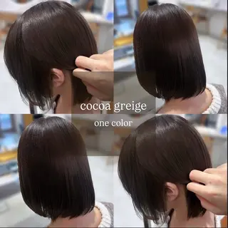 ショート カラー 伊藤粹 /浦和/艶感カラーのヘアスタイル