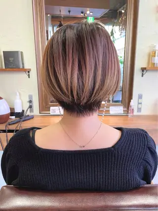 ショート OPShair　ANELLO所属・ショート/ボブ/ メンズ/縮毛矯正のヘアスタイル