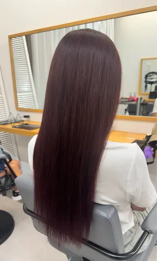 カラー うるツヤカラー💖 なるみももかのヘアスタイル