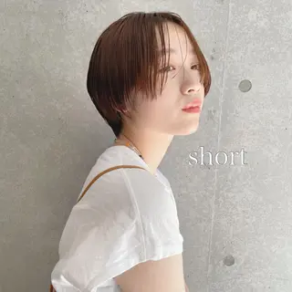 ショート 🧸レイヤーカット 🤎店長anju🪽のヘアスタイル