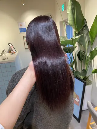 ロング カラー 当日予約大歓迎💗 依田瑞希のヘアスタイル