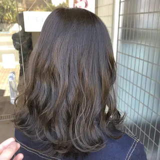 セミロング カラー ✂️Fan.ray 店長✂️木谷宏夢のヘアスタイル