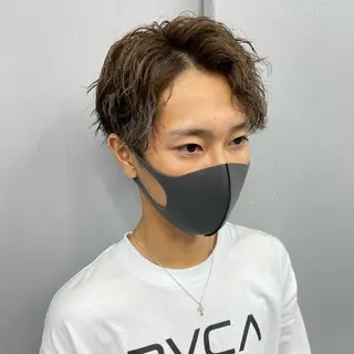 ショート カラー パーマ メンズ 🔥メンズヘア🔥 セヤシュウヘイのヘアスタイル