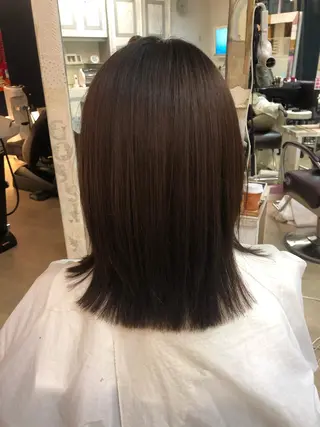 セミロング GOSSIP所属・GOSSIP信国 瑞絵のヘアスタイル