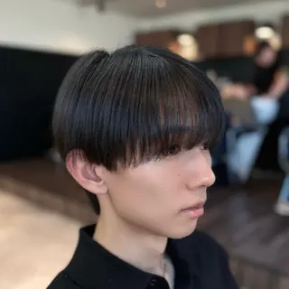 ショート メンズカラー/ウルフ マッシュ/千葉/大堰のヘアスタイル