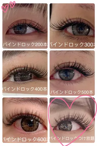 マツエク・マツパ Cute Beauty🌷のマツエク・マツパデザイン