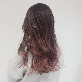 ロング カラー E Komo hair所属・Wow❕E Komo hair 永井一輝のヘアスタイル