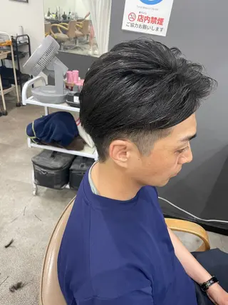 ミディアム メンズ 髙野 亮吾のヘアスタイル