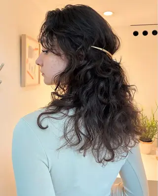 セミロング パーマ chiharu ボブ/レイヤーのヘアスタイル