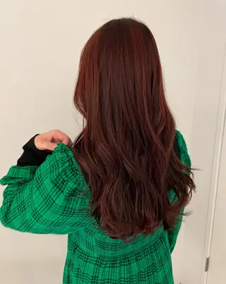 カラー ナチュラル/似合わせ /ベージュ/齋藤朱夏のヘアスタイル