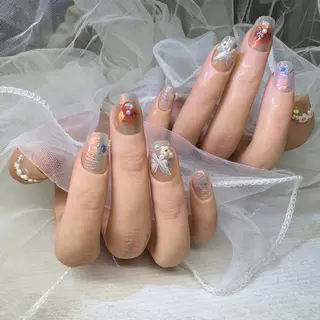 ネイル MoMo Nail所属・MoMo Nail 新大久保のネイルデザイン