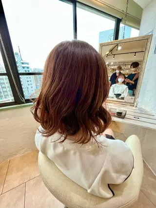 ミディアム 本場の韓国ヘア 🇰🇷チ・ヨンジュのヘアスタイル